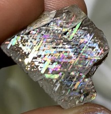 HIGHEST GRADE FULL SPECTRUM PURPLE RAINBOW LATTICE SUNSTONE POLISHED CRYSTAL *A picture