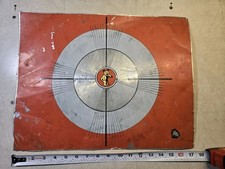 Vintage Original Bear Manufacturing Wheel Alignment Target Board Sign Happy Bear picture