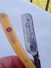 VINTAGE Straight Razor PEASO SOLINGEN Made from best German Silver Steel picture