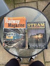 54 Vintage Railway Magazines 1966-1976 picture