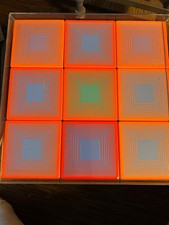 The Coaster Tray/ Richard Anuszkiewicz Limited Edition Made 1971 picture
