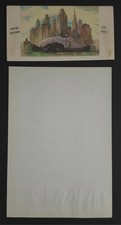 1933 Chicago IL Century of Progress World's Fair Stationery & Envelope Set picture