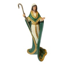Hawthorne Village Irish Elongated Nativity Figurine - Adoring Joseph - Beautiful picture