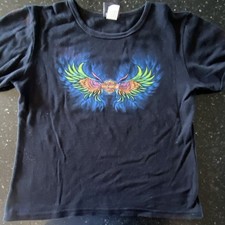 Harley-Davidson Eldridge's Saint John NB Canada Black T-Shirt woman’s Size M picture