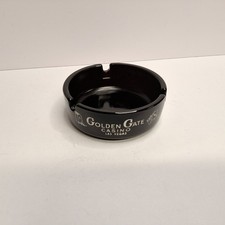 Vintage Las Vegas Golden Gate Casino Gambling Memorabilia Ashtray picture