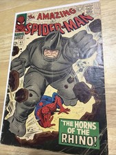 amazing spiderman 41 1966 First Appearance Of Rhino picture