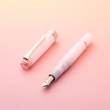 Sailor Kubozakura Bloom Pink Palm Fountain Pen 14K EF Nib Limited Japan picture