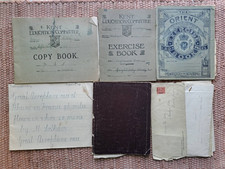 Antique 1910s Kent School Letters Books Domestic Economy School Bromley Ephemera picture
