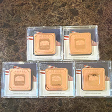Geiger Edelmetalle 100g CU 999.9 Copper Bar Limited Edition Lot of 5 picture