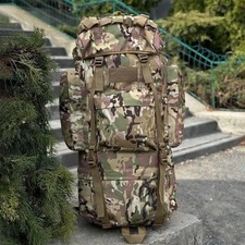 Tactical backpack 120L with aluminum frame multicam💛💙 picture