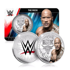 WWE Legends The Rock Commemorative Coin picture