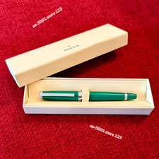 ROLEX Emerald Green Rollerball Pen Refillable Executive AD VIP Gift w/ Box picture
