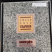 Lot/5 UNISTAR Solid Gold Scrapbook Radio Programming Collectible Dec 18-22 1989 picture