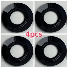 Black center cap wheel hub cover plates for Mercedes Benz C63s E63s CLS63s AMG picture