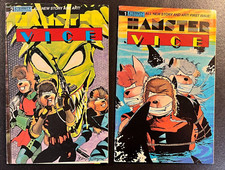HAMSTER VICE 1 2 Dwayne Ferguson Covers Eternity Comics 1989 Lot Set picture