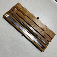 Antique E.C. Muller USA Engraving Tools Burnish Solder Handmade Box Jewelry Gun picture