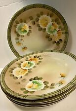 Nippon Antique Vintage 1930's Rare Hand Painted Floral 8