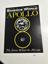 Vintage 1969 Science World Magazine Apollo Space Mission NASA Moon January 31 picture