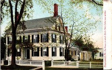 Brunswick Maine Uncle Toms Cabin House Streetview Historic Landmark UDB Postcard picture