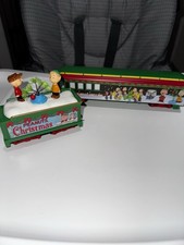 Peanuts Christmas Coal Car and “Hark The Herald Angels Sing