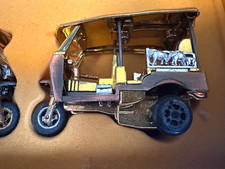 THAILAND SOUVENIR TUK-TUK TAXI RICKSHAW 2 CARS Thai Asia Gift  NIB* picture