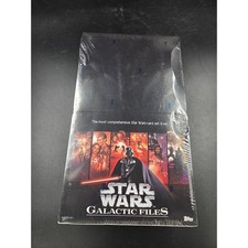 2012 Topps Star Wars Galactic Files Retail Rack Pack Box-Factory Sealed NEW picture