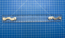 Vintage Keuffel & Essex K&E 12” Drafting Machine Scale Ruler 1375T-22 picture