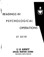 505 Page 1968 ST 33-151 Readings In Psychological Operations PSYOP on Data CD picture