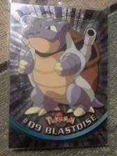 Topps 1999 Pokémon TV Animation Edition #09 Blastoise Hologram Card picture