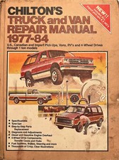 Chilton's Truck Van Repair Manual US Import Pickups 1977-84 picture