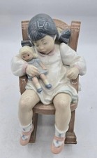 Vintage Lladro “Naptime” Porcelain Figurine #5448 - Retired -Excellent Condition picture