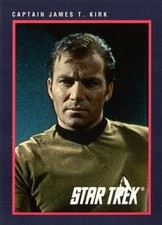 Captain James T. Kirk (#117) | 1991 Impel Star Trek 25th Anniversary | EX picture