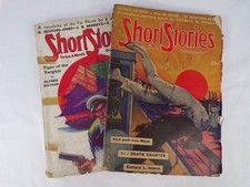 Two Vintage Short Stories Pulp Magazines Classic Oct 25 1937 & Sept 10 1942 J26 picture