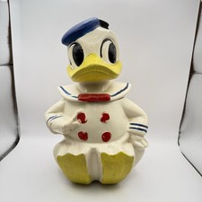 DONALD DUCK Sailor Navy Classic Walt Disney Cookie Jar Vintage Disneyrama picture