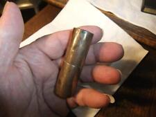 ANTIQUE/VINTAGE UNKNOWN MAKER  BRASS MATCH SAFE IN USED CONDITION picture