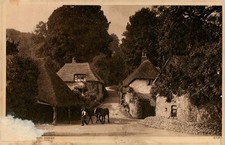 Vintage Cockington Forge Devon England Photochrom Postcard picture