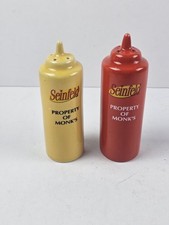 Seinfeld Salt Pepper Shaker Property Of Monks (1 Stopper Missing) picture