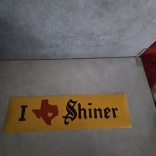 I Love (TEXAS) Shiner Sticker picture