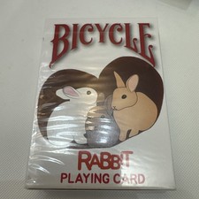 Rabbit Bicycle Playing Cards picture