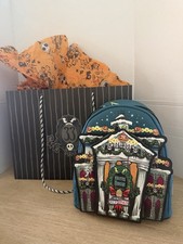 Club 33 Haunted Mansion Holiday Nightmare Before Christmas Loungefly Backpack picture