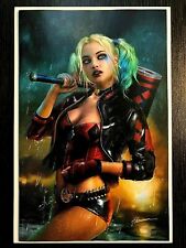 HARLEY QUINN #1 SHANNON MAER EXCLUSIVE VIRGIN COVER FULL COLOR DC LTD 800 NM+ picture