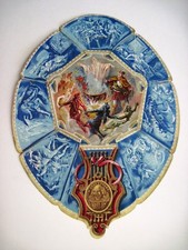 1800's W. Shakspeare Opening Print w/ Characters From Hamlet  * picture