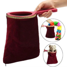 Magic Change Bag Twisting Handle Velvet Disappearing Appearing Trick Prop Kids picture