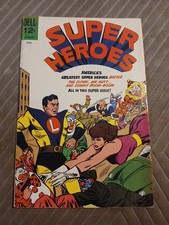 SUPERHEROES # 2 (DELL) (1967) THE FAB 4 - BILL ELY & SAL TRAPANI art Silver Age  picture