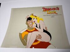 DRAGONS LAIR animation Cel Print  Publicity Concept Art Cartoons Video Game F1 picture