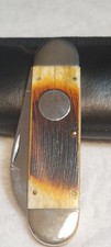 2009 WR Case & Sons Molasses Saw Bone Mint Set Elephant Toe. Only 200 Sets Made picture