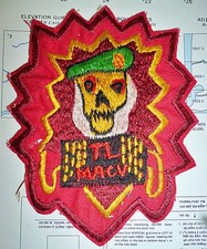 Newspaper Patch - 1st / 5th Special Forces - TEAM LEADER - Vietnam War - Q.71 picture