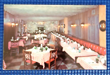 Vintage c1950s Julie's Fine Restaurant Los Angeles California CA Postcard picture