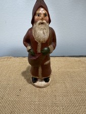 Vintage Villiancourt Belsnickel Figurine with stamp Pete Noel c 1920 picture