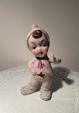 VTG 1950s Ucagco Christmas Snow Baby/Santa’s Helper Figurine. Made in Japan 3.5” picture